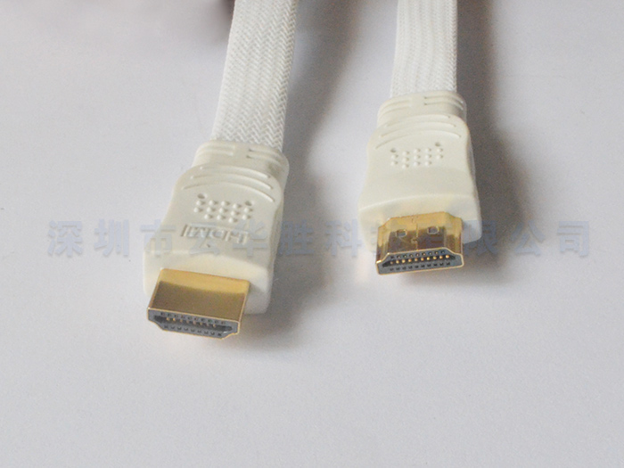 Flat HDMI cable