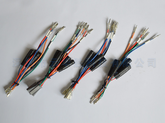 Various detection lines inside the vehicle