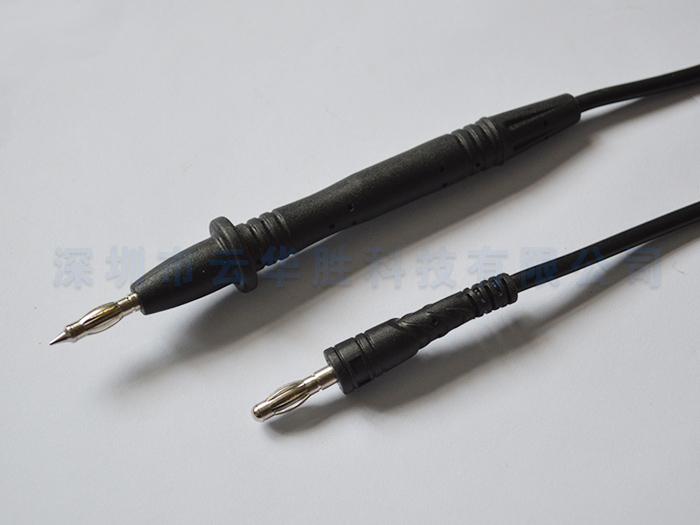 Banana head to probe pen line