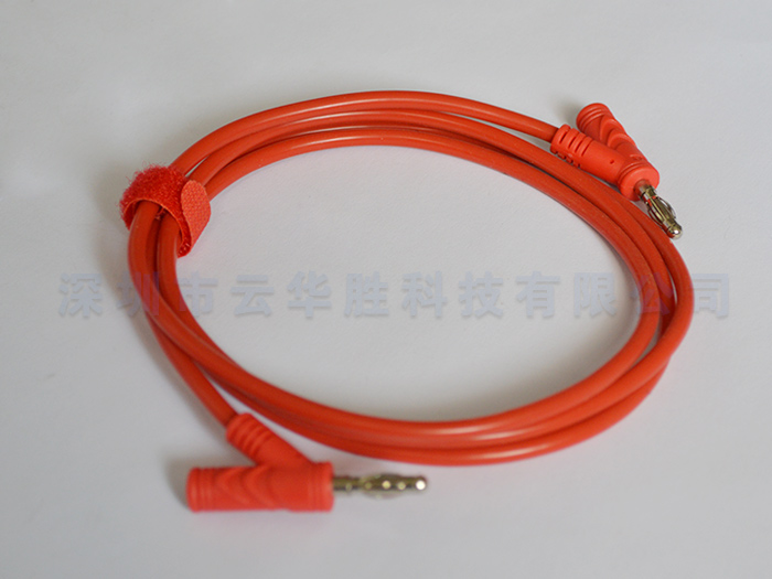 Banana male female conjoined connector