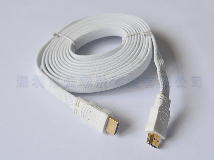 Flat HDMI cable