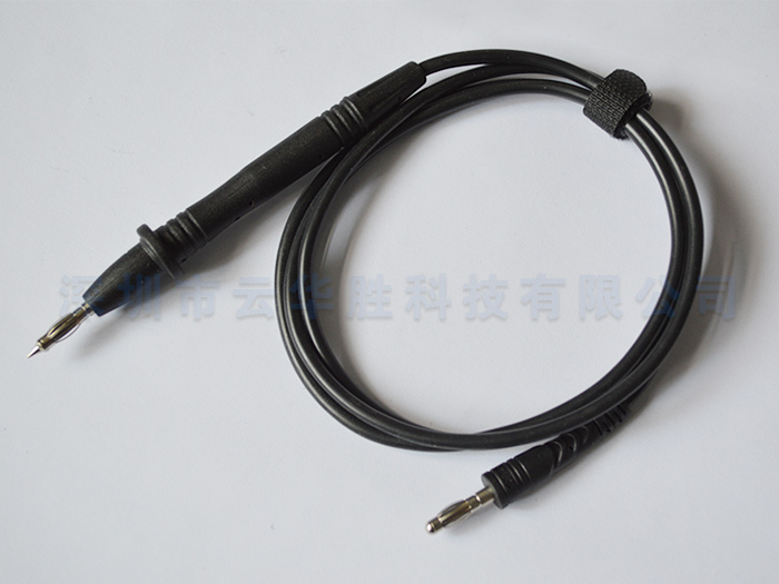 Banana head to probe pen line