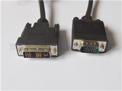 DVI to VGA transmission line