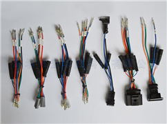 Various detection lines inside the vehicle