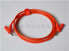 Banana male female conjoined connector